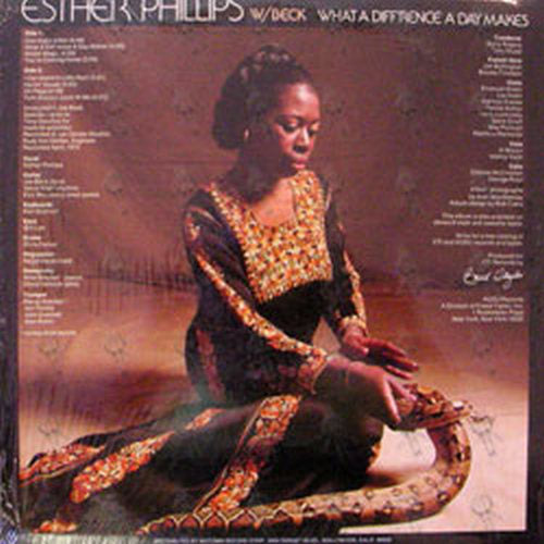 PHILLIPS-- ESTHER - What A Diff&#39;rence A Day Makes - 2