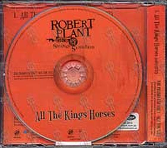 PLANT-- ROBERT and the STRANGE SENSATION - All The Kings Horses - 2