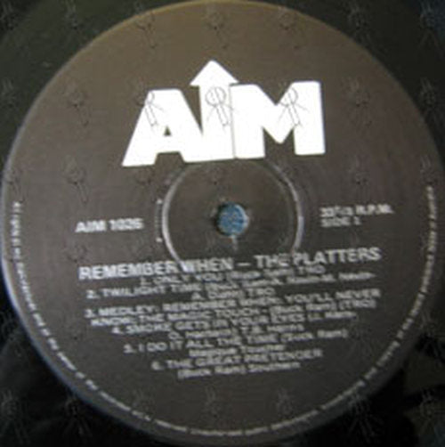 PLATTERS-- THE - Remember When - 3