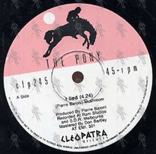 PONY-- THE - I Lied - 3