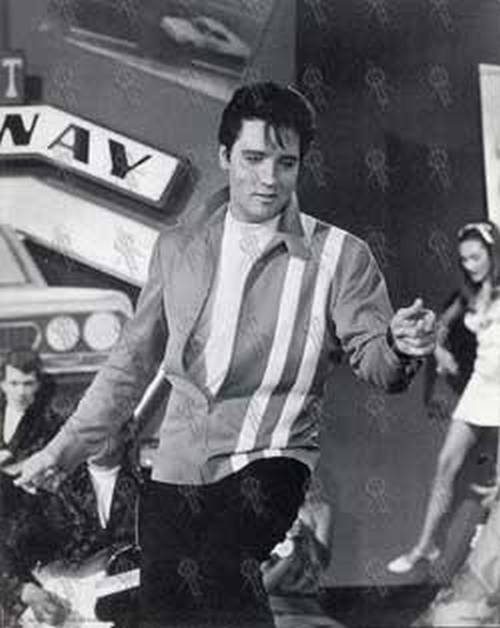 PRESLEY-- ELVIS - Black &amp; White Print (#368A) - 1