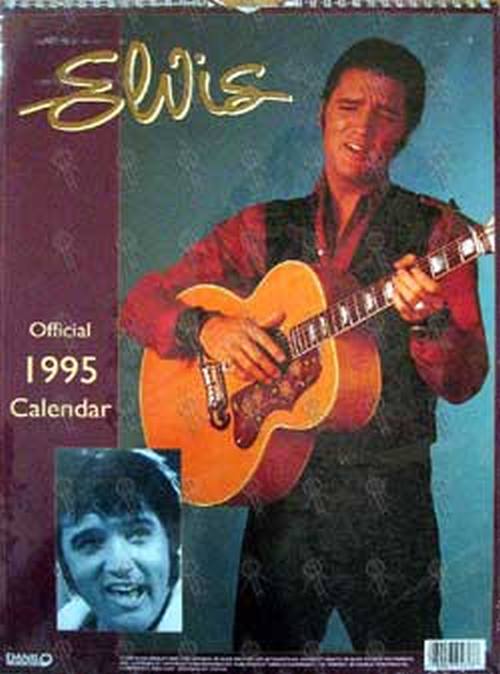 PRESLEY-- ELVIS - Official 1995 Poster Calendar - 1