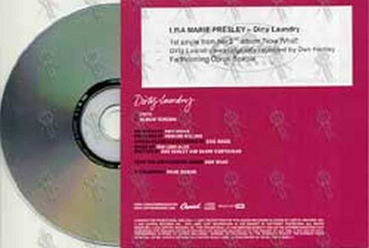 PRESLEY-- LISA MARIE - Dirty Laundry - 2