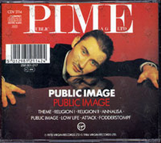 PUBLIC IMAGE LIMITED - First Issue - 2