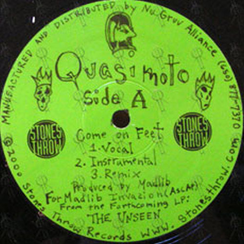 QUASIMOTO - Come On Feet - 3