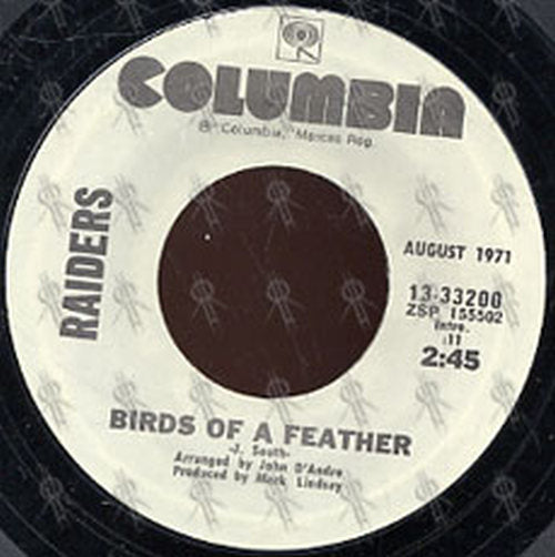 RAIDERS - Birds Of A Feather - 2