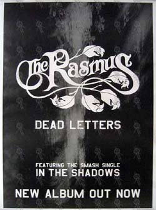 RASMUS-- THE - &#39;Dead Letters&#39; Album Poster - 1