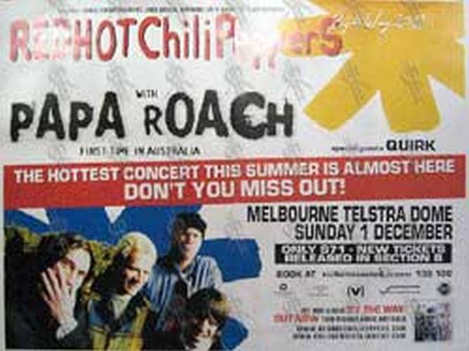 RED HOT CHILI PEPPERS - 'Melbourne Testra Dome