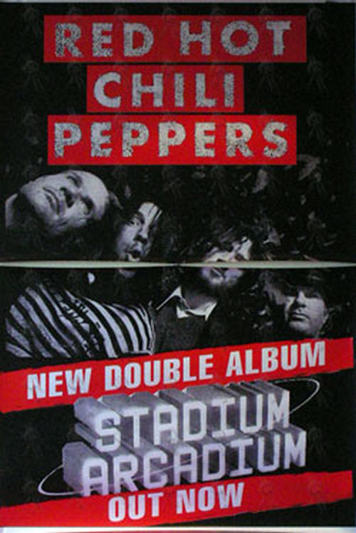 RED HOT CHILI PEPPERS - &#39;Stadium Arcadium&#39; Album Promo Poster - 1