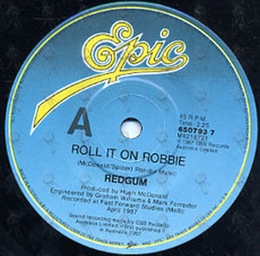 REDGUM - Roll It On Robbie - 3