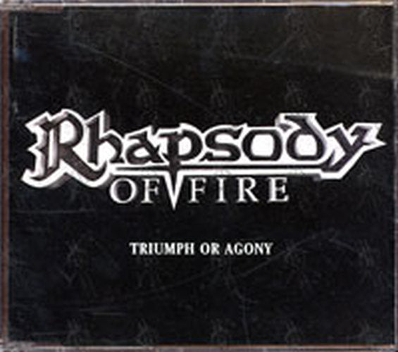 RHAPSODY OF FIRE - Triumph Or Agony - 1