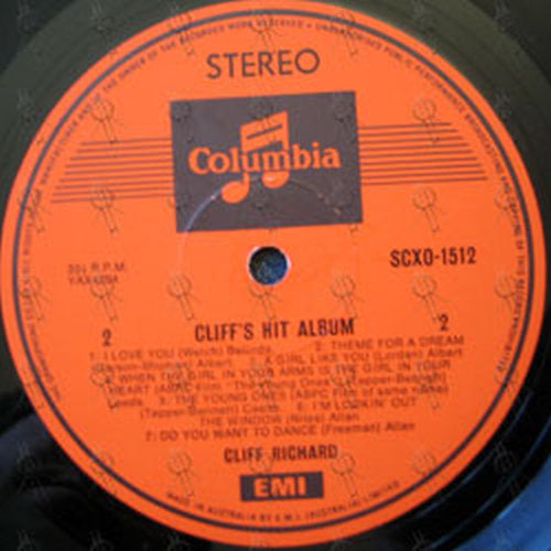 RICHARD-- CLIFF - Cliff&#39;s Hit Album - 3