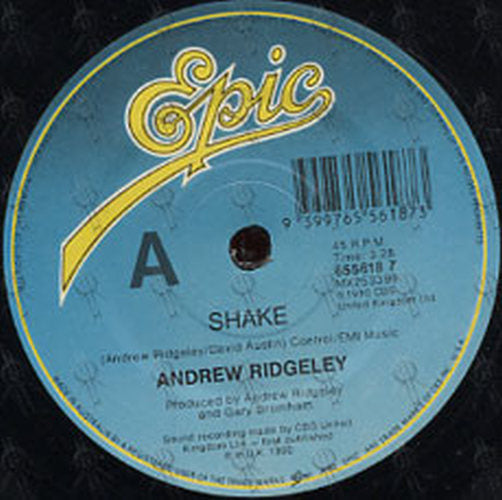 RIDGELEY-- ANDREW - Shake - 3