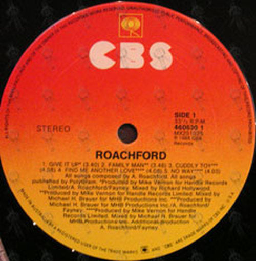 ROACHFORD - Roachford - 3