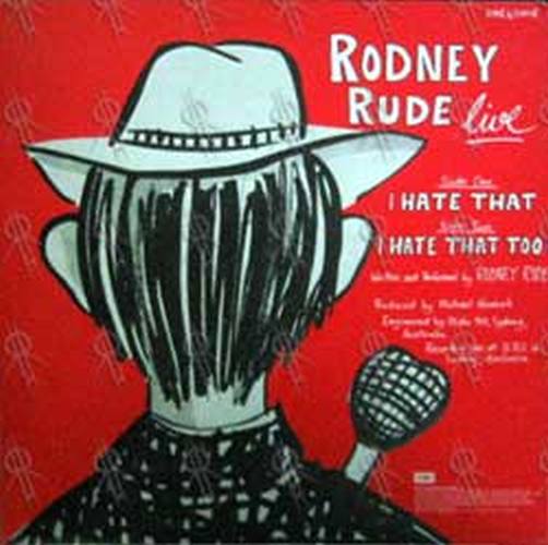 RUDE-- RODNEY - Live - 2