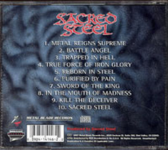 SACRED STEEL - Reborn In Steel - 2