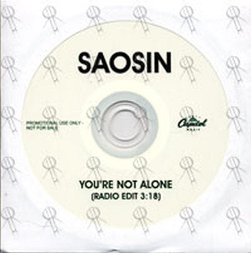 SAOSIN - You&#39;re Not Alone (Radio Edit) - 1