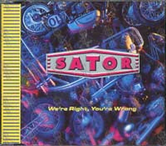 SATOR - We're Right You're Wrong - 1