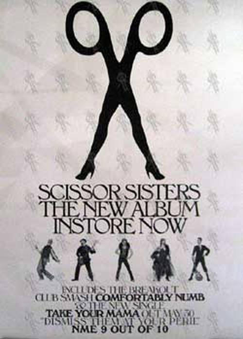 SCISSOR SISTERS - &#39;Scissor Sisters&#39; Album Poster - 1