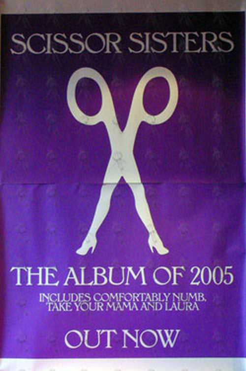 SCISSOR SISTERS - &#39;The Album Of 2005&#39; Promo Poster - 1