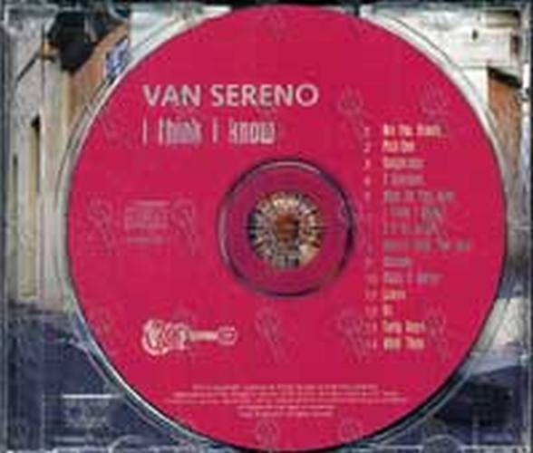 SERENO-- VAN - I Think I Know - 3