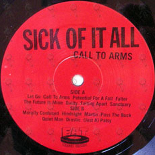 SICK OF IT ALL - Call To Arms - 3