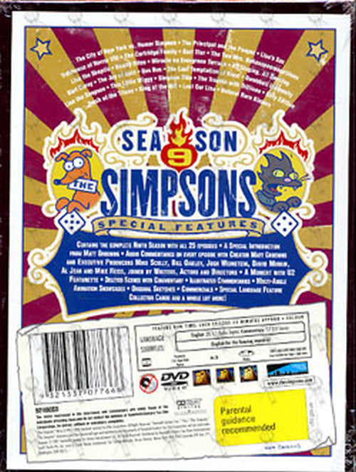 SIMPSONS-- THE - The Complete Ninth Season - 2