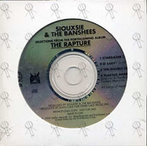 SIOUXSIE &amp; THE BANSHEES - Selections From The Forthcoming Album The Rapture - 1