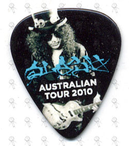 SLASH - Black 'Australian Tour 2010' Guitar Pick - 1