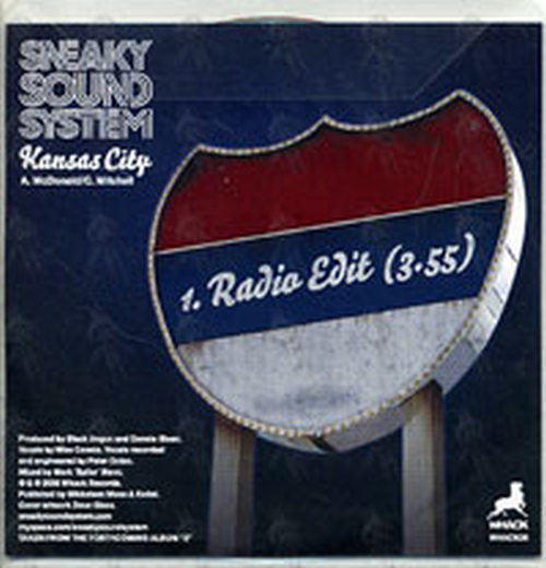 SNEAKY SOUND SYSTEM - Somebody In Kansas City Loves Me - 2