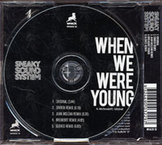 SNEAKY SOUND SYSTEM - When We Were Young - 2