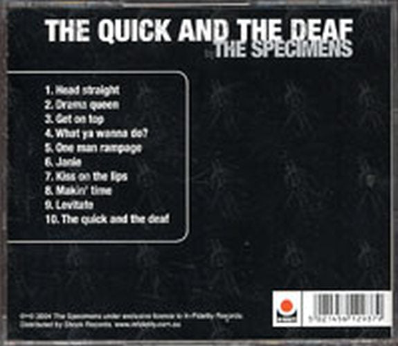 SPECIMENS-- THE - The Quick And The Deaf - 2