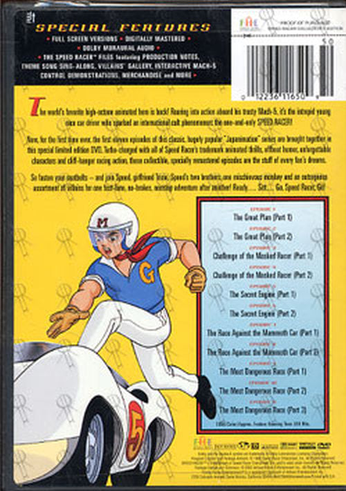 SPEED RACER - Volume 1 - 4