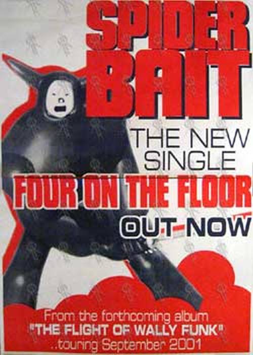 SPIDERBAIT - &#39;Four on The Floor&#39; Single Poster - 1