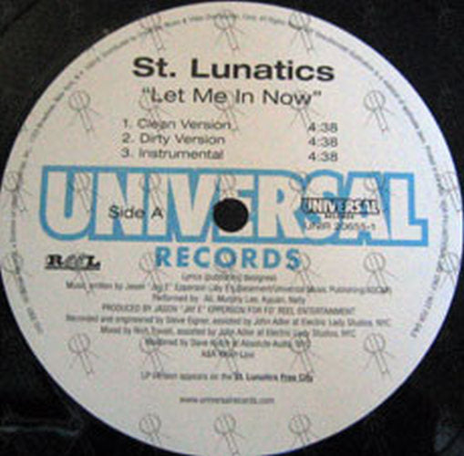 ST. LUNATICS - Let Me In Now / Groovin Tonight (Feat. Brian McKnight) - 2