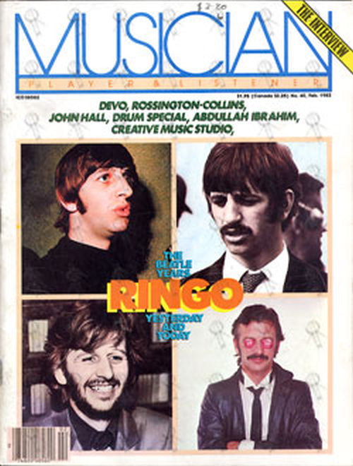 STARR-- RINGO - &#39;Musician&#39; No. 40