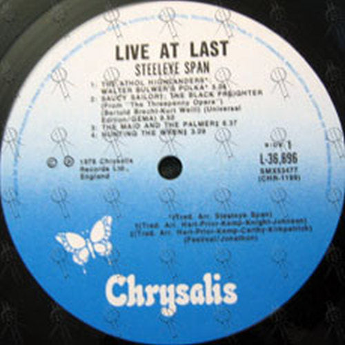 STEELEYE SPAN - Live At Last! - 3