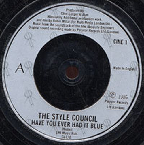 STYLE COUNCIL-- THE - Have You Ever Had It Blue - 3