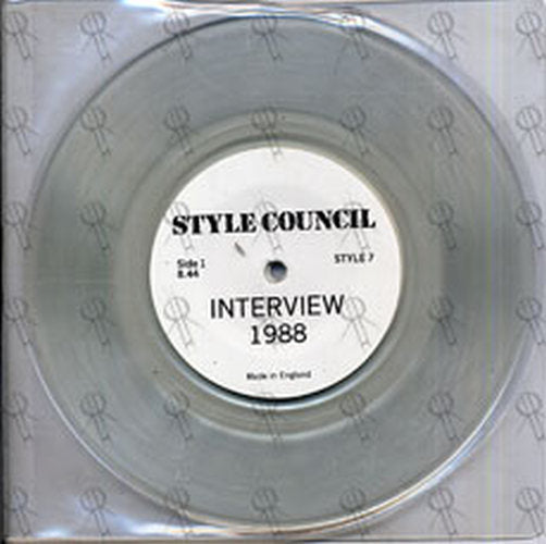 STYLE COUNCIL-- THE - Interview 1988 - 1