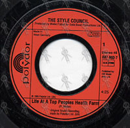 STYLE COUNCIL-- THE - Life At A Top Peoples Health Farm - 3