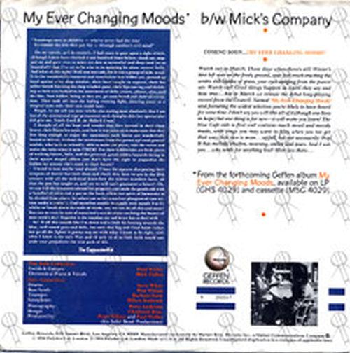 STYLE COUNCIL-- THE - My Ever Changing Moods - 2