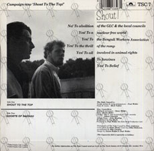 STYLE COUNCIL-- THE - Shout To The Top - 2