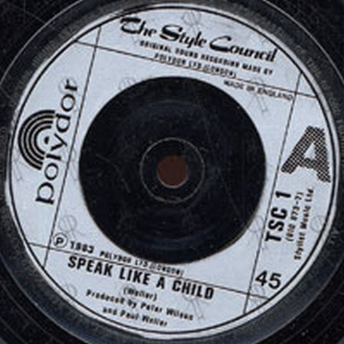 STYLE COUNCIL-- THE - Speak Like A Child - 2