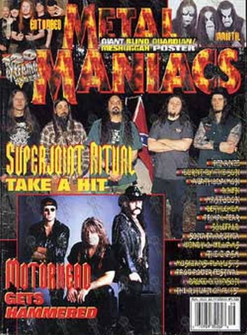 SUPERJOINT RITUAL - &#39;Metal Maniacs&#39; - August 2002 - 1