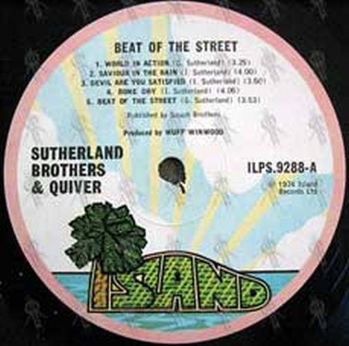 SUTHERLAND BROTHERS &amp; QUIVER - Beat Of The Street - 4