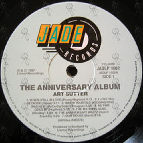 SUTTER-- ART - The Anniversary Album With Art Sutter - 3