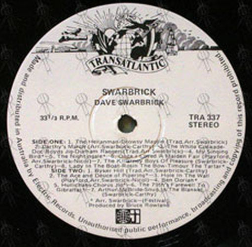 SWARBRICK-- DAVE - Swarbrick - 4