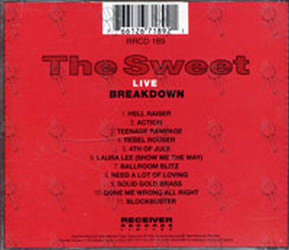 SWEET - Breakdown: Live - 2