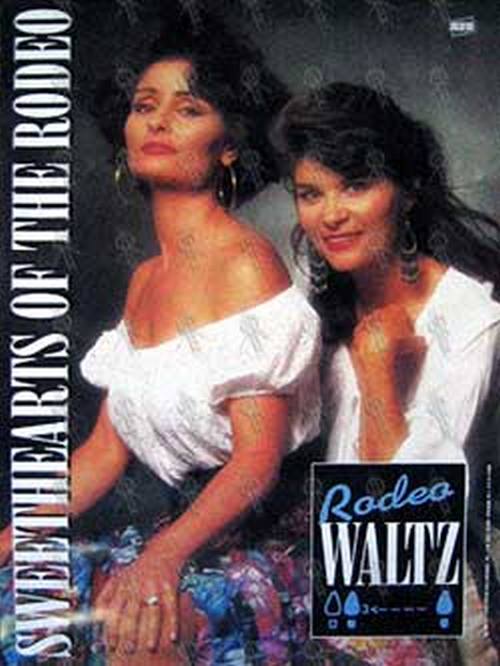 SWEETHEARTS OF THE RODEO - &#39;Rodeo Waltz&#39; Album Poster - 1