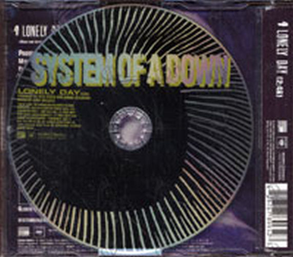 SYSTEM OF A DOWN - Lonely Day - 2